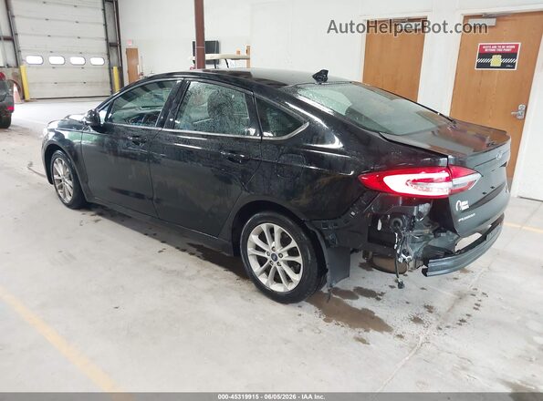 3FA6P0HD3LR136453 2020 FORD FUSION Black უკანა მარცხენა
