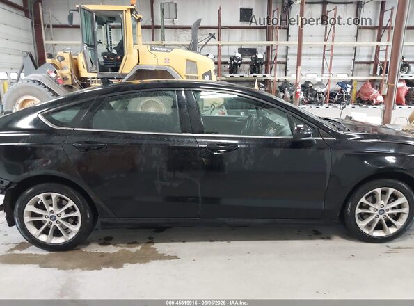 3FA6P0HD3LR136453 2020 FORD FUSION Black უკანა სალონის ხედი