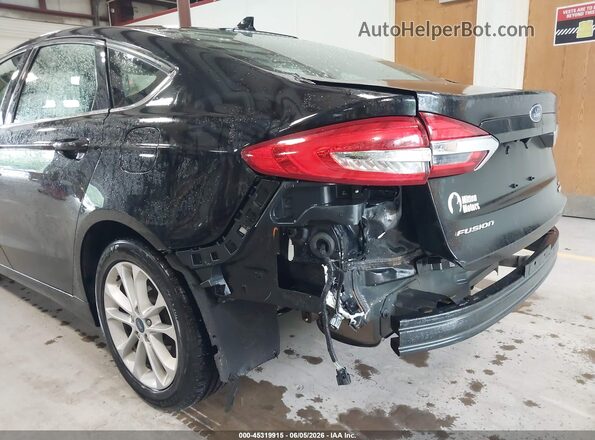 3FA6P0HD3LR136453 2020 FORD FUSION Black წინა ხედი