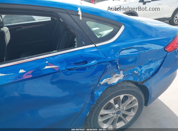 3FA6P0HD3LR144570 2020 FORD FUSION Blue Vista frontal