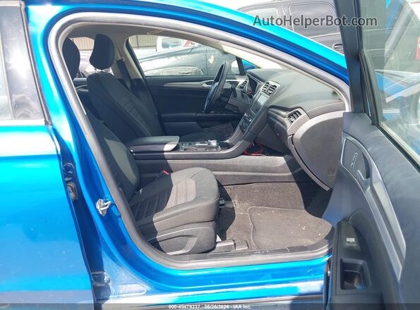 3FA6P0HD3LR144570 2020 FORD FUSION Blue Vista interior delantera