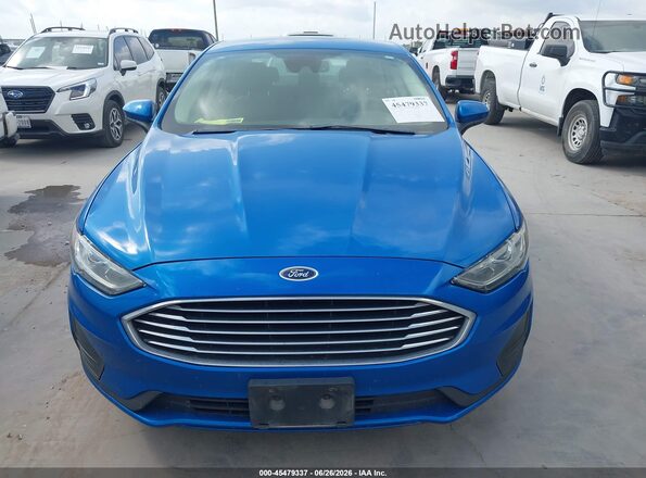 3FA6P0HD3LR144570 2020 FORD FUSION Blue Vista del cuadro de instrumentos