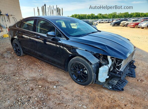 3FA6P0HD3LR145928 2020 FORD FUSION Black 