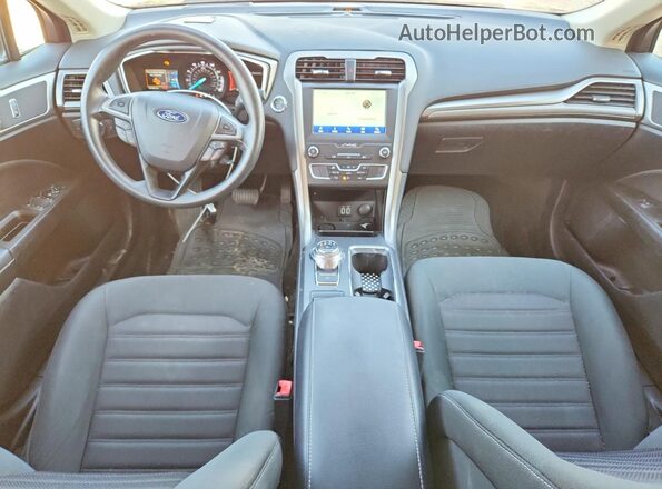 3FA6P0HD3LR145928 2020 FORD FUSION Black 