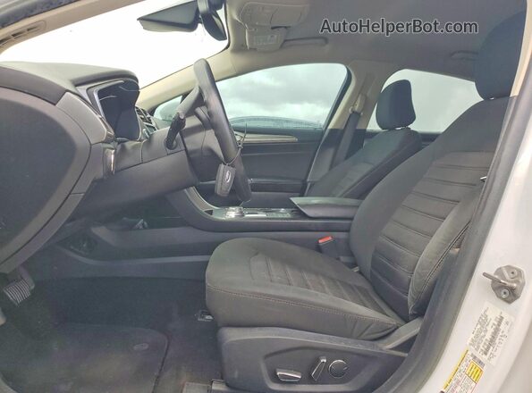 3FA6P0HD3LR167931 2020 FORD FUSION White Widok wnętrza z przodu