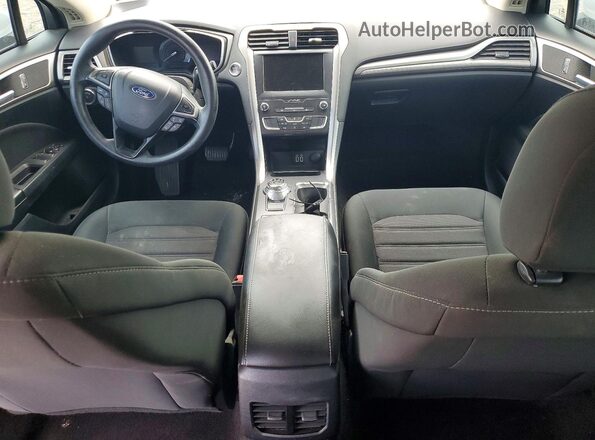 3FA6P0HD3LR167931 2020 FORD FUSION White Widok deski rozdzielczej