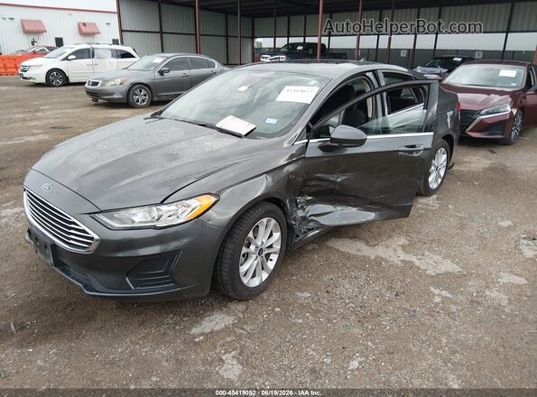 3FA6P0HD3LR201270 2020 FORD FUSION Серый Передняя левая четверть