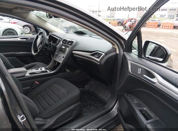 3FA6P0HD3LR201270 2020 FORD FUSION Серый Вид салона спереди