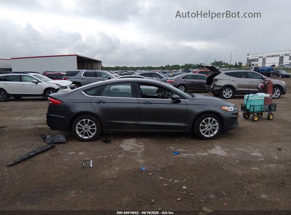 3FA6P0HD3LR201270 2020 FORD FUSION Серый Вид задней части салона