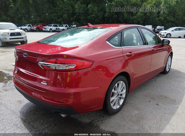 3FA6P0HD3LR219882 2020 FORD FUSION Красный Задняя правая четверть