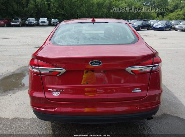 3FA6P0HD3LR219882 2020 FORD FUSION Красный 
