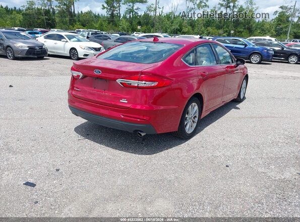 3FA6P0HD3LR222653 2020 FORD FUSION Burgundy Rear right