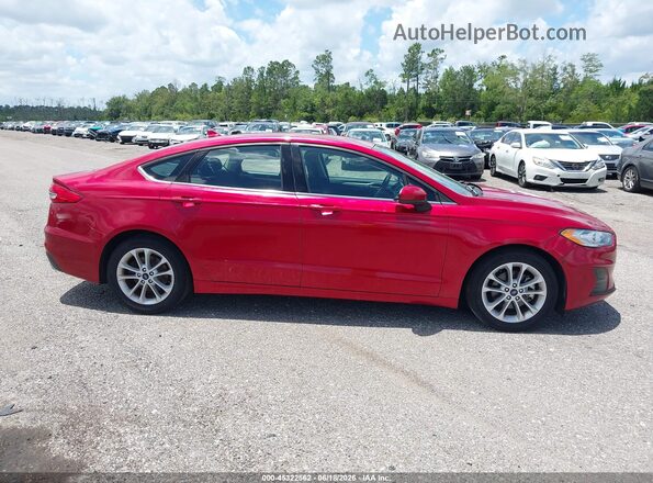 3FA6P0HD3LR222653 2020 FORD FUSION Burgundy Rear interior view