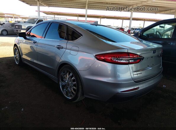 3FA6P0HD3LR231045 2020 FORD FUSION Silver Trasero izquierdo