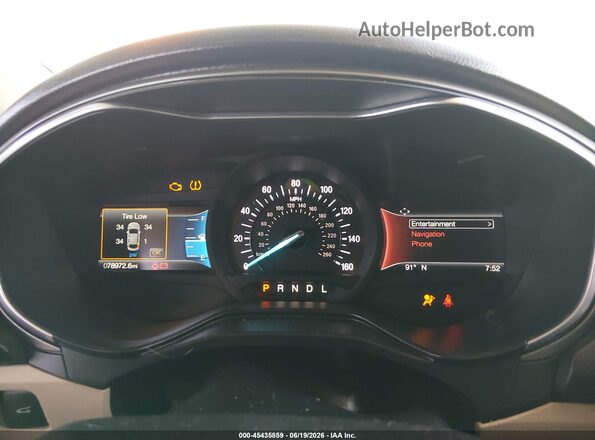 3FA6P0HD3LR231045 2020 FORD FUSION Silver Vista de los asientos traseros
