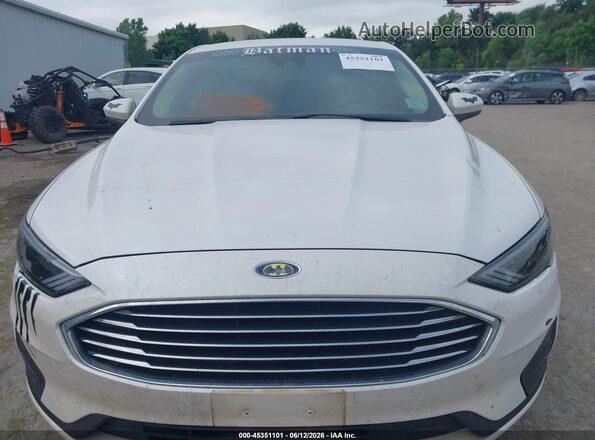 3FA6P0HD3LR259377 2020 FORD FUSION White Vista del cuadro de instrumentos