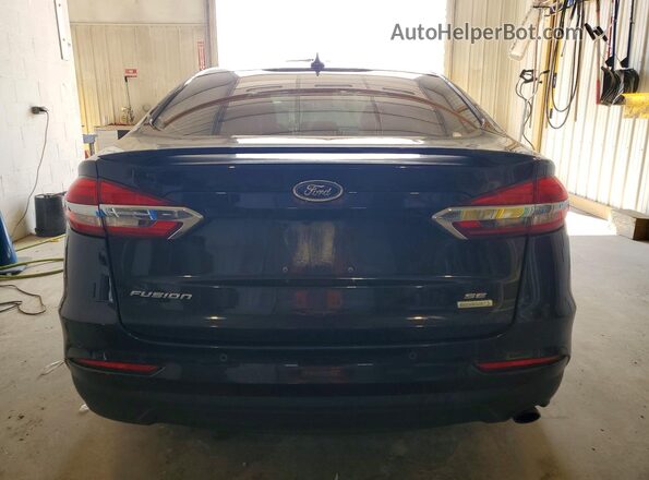 3FA6P0HD3LR261064 2020 FORD FUSION Black Вид ззаду