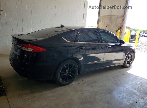 3FA6P0HD3LR261064 2020 FORD FUSION Black Задня права чверть