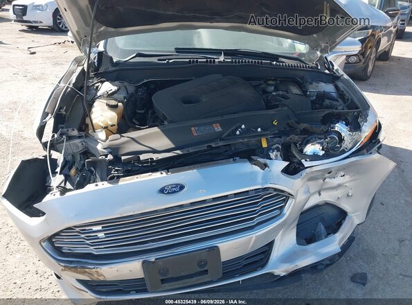 3FA6P0HD4GR332570 2016 FORD FUSION Silver უკანა ხედი