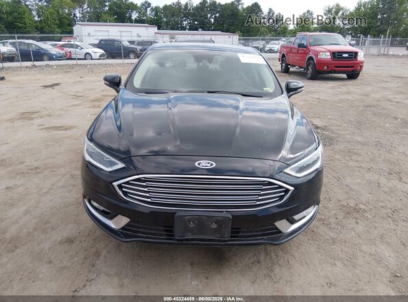 3FA6P0HD4HR245074 2017 FORD FUSION Black Vista del cuadro de instrumentos