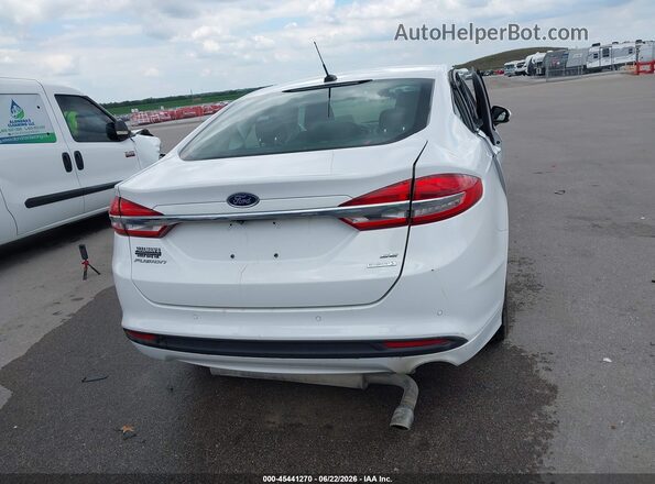 3FA6P0HD4JR158118 2018 FORD FUSION White 