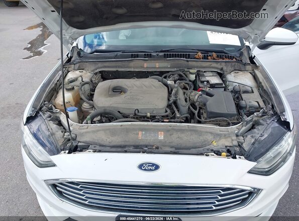 3FA6P0HD4JR158118 2018 FORD FUSION White Vista trasera