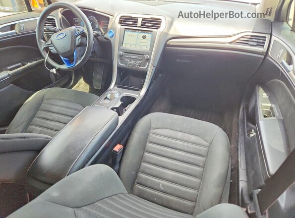3FA6P0HD4JR203784 2018 FORD FUSION Black Dashboard view