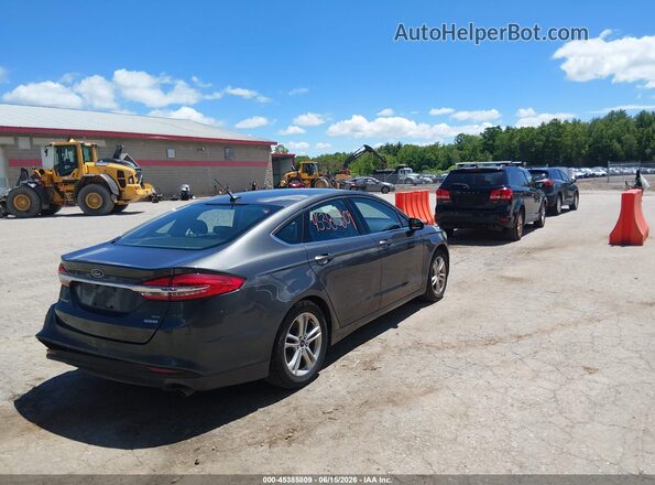 3FA6P0HD4JR222478 2018 FORD FUSION Gray Tył prawy
