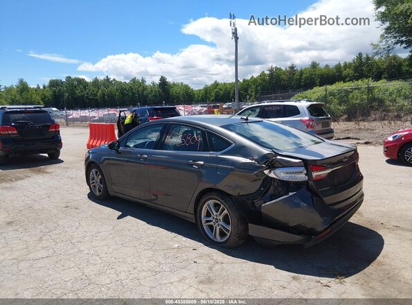 3FA6P0HD4JR222478 2018 FORD FUSION Gray Tył lewy