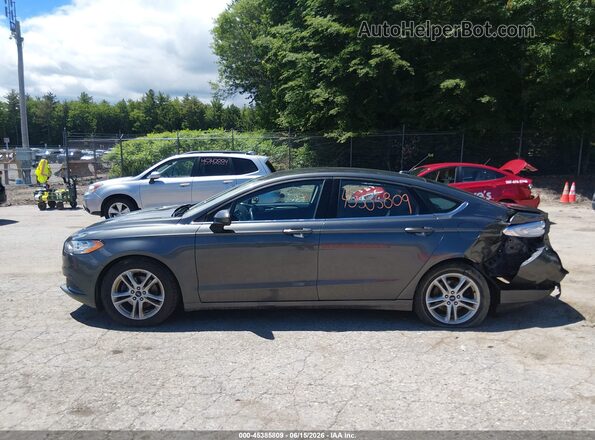 3FA6P0HD4JR222478 2018 FORD FUSION Gray Widok wnętrza 360 stopni