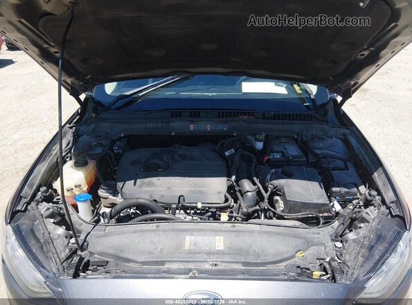 3FA6P0HD4JR222478 2018 FORD FUSION Gray Widok z tyłu
