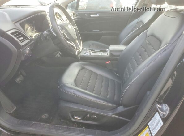 3FA6P0HD4JR228927 2018 FORD FUSION Black Vista interior delantera
