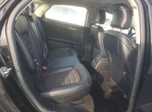 3FA6P0HD4JR228927 2018 FORD FUSION Black Vista de los asientos traseros