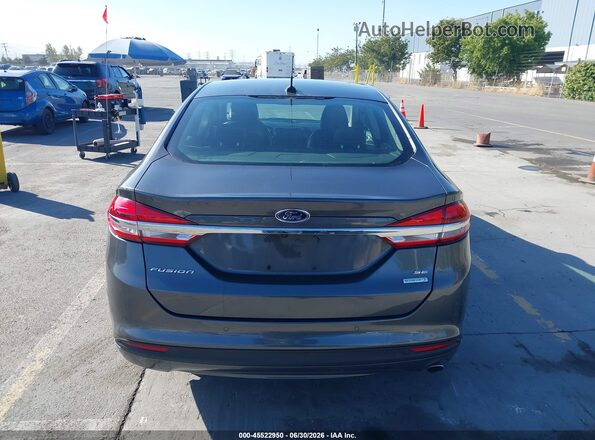 3FA6P0HD4JR273141 2018 FORD FUSION Gray 