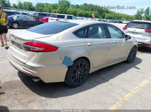 3FA6P0HD4KR203981 2019 FORD FUSION Tan Հետևի աջ