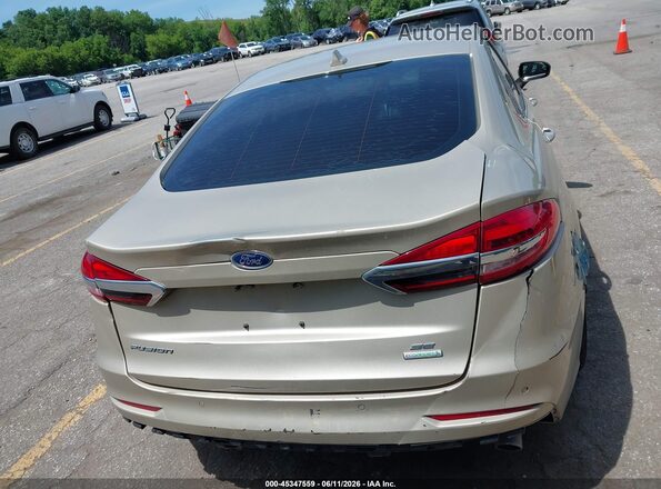 3FA6P0HD4KR203981 2019 FORD FUSION Tan 