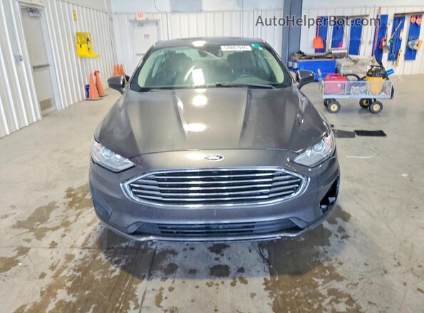 3FA6P0HD4LR143167 2020 FORD FUSION Gray 