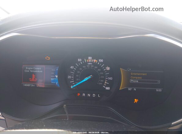 3FA6P0HD4LR217249 2020 FORD FUSION Gray Widok tylnych siedzeń