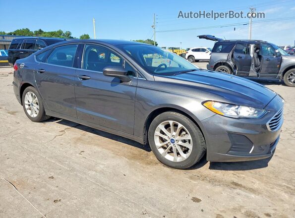 3FA6P0HD4LR218174 2020 FORD FUSION Gray 