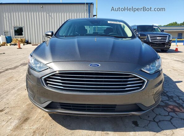 3FA6P0HD4LR218174 2020 FORD FUSION Gray 