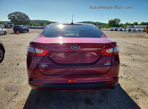 3FA6P0HD5GR103248 2016 FORD FUSION Burgundy Հետևի տեսք