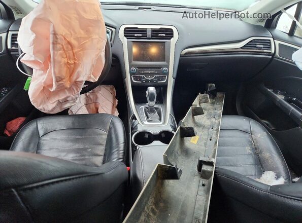 3FA6P0HD5GR164633 2016 FORD FUSION Tan Առջևի վահանակի տեսք