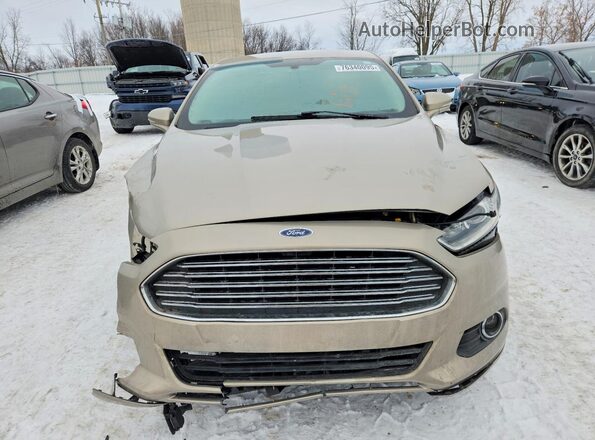 3FA6P0HD5GR164633 2016 FORD FUSION Tan Դիմացի տեսք