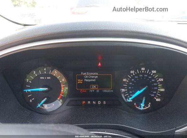 3FA6P0HD5GR186437 2016 FORD FUSION Серебряный Вид задних сидений