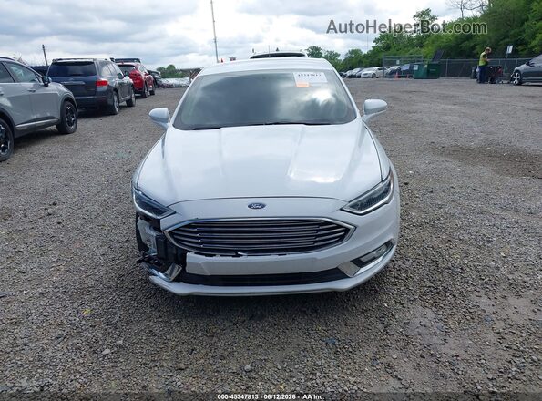 3FA6P0HD5HR228042 2017 FORD FUSION White Вид щитка приладів