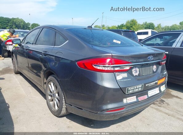 3FA6P0HD5HR244595 2017 FORD FUSION Gray Trasero izquierdo