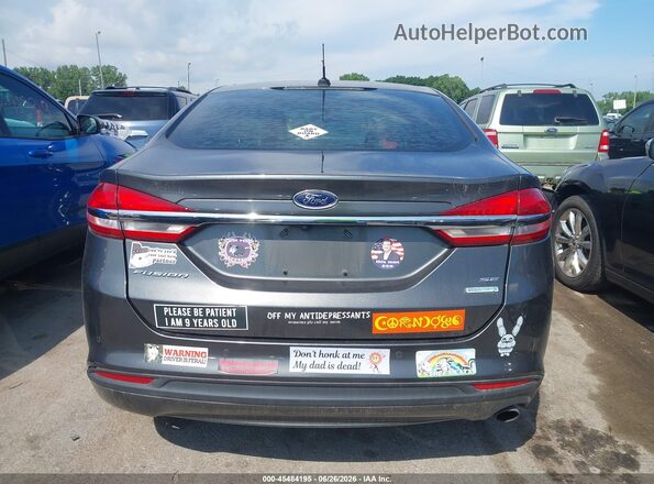 3FA6P0HD5HR244595 2017 FORD FUSION Gray 