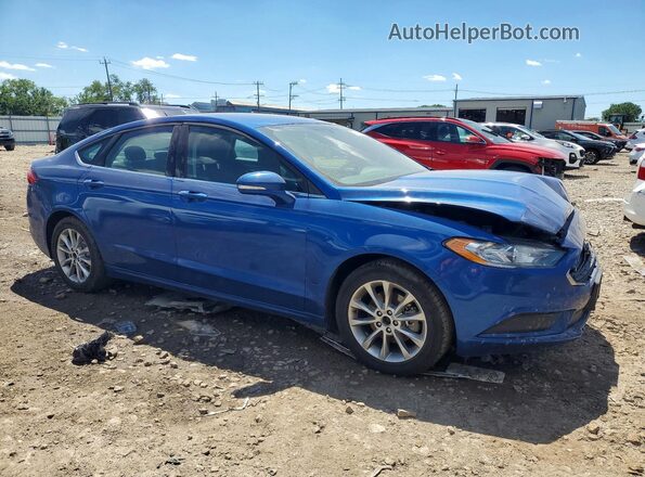 3FA6P0HD5HR282957 2017 FORD FUSION Синий 
