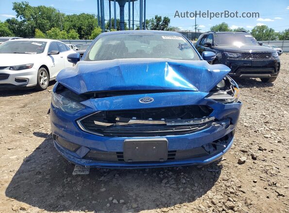 3FA6P0HD5HR282957 2017 FORD FUSION Синий 