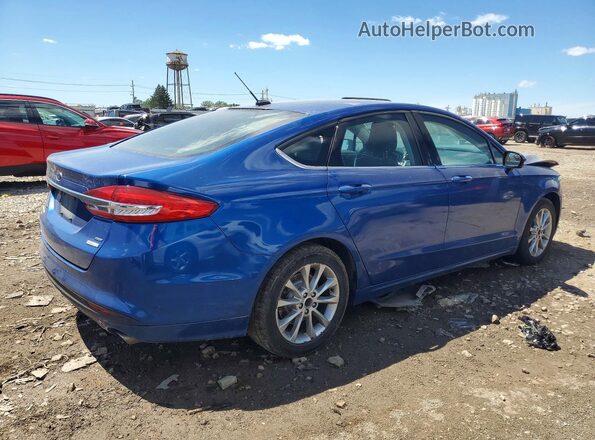 3FA6P0HD5HR282957 2017 FORD FUSION Синий 